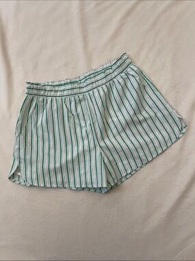 Skylar Rose Green Striped Shorts🌿